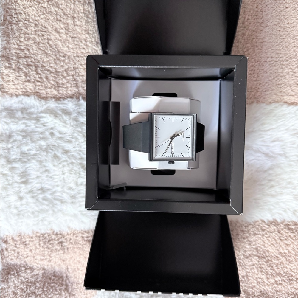 Swatch What If Square Minimalist Watch - Picture 4 of 5